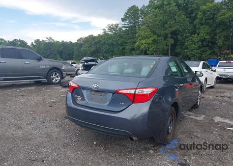 2016 Toyota Corolla Le из США, поврежденный, VIN 2T1BURHE6GC740931